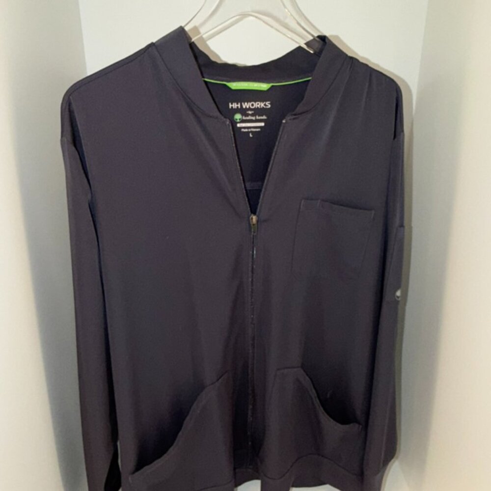 Healing Hands Long Sleeve Scrub Top (men's large)